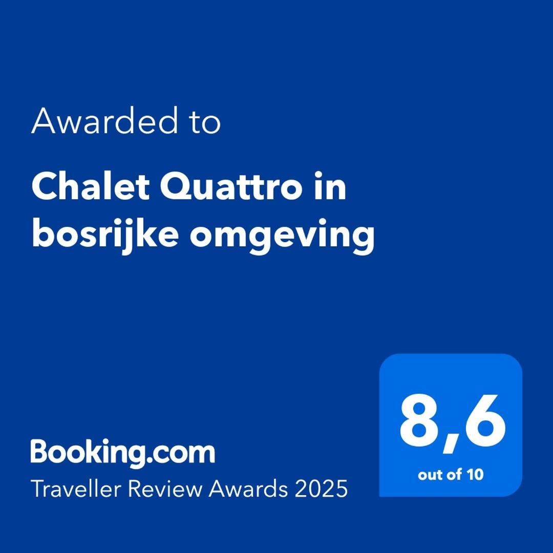 Chalet Quattro In Bosrijke Omgeving Anloo Extérieur photo